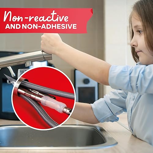 Miniatura 8 de XFasten Cinta de silicona autofusible Pro, transparente, 1.5 pulgadas x 15 pies, cinta de reparación de silicona extrema de 30 mils para