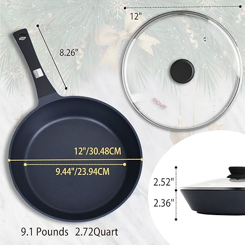 Miniatura 3 de Sartén antiadherente utensilios de cocina antiadherentes sartenes con tapa, sartenes antiadherentes Olla inoxidable - Inducción antiadherente Sartén