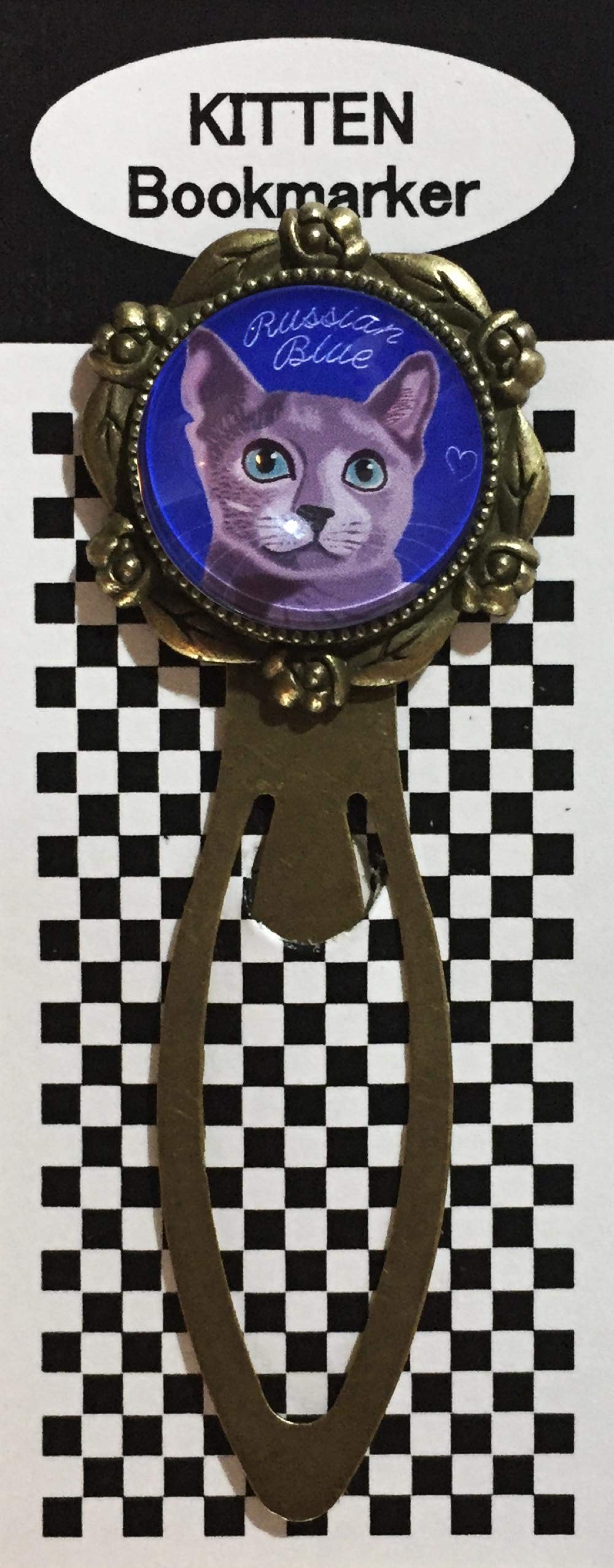 【新品】ハチワレ　ネコ　しおり　ブックマーカー Amazon | ハチワレA ブックマーカー クリップ 猫 ブックマーク しおり