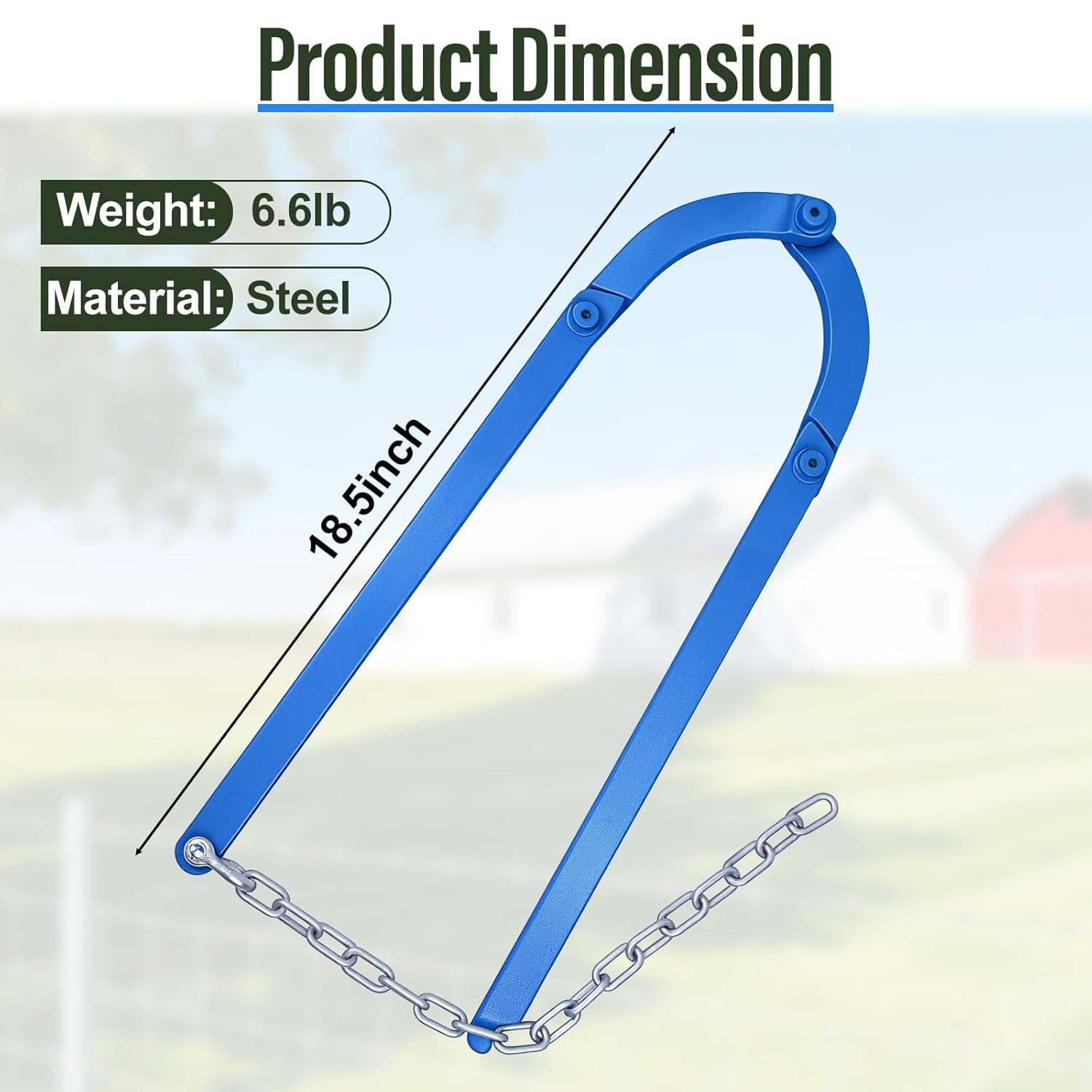 Fence Repair Tool, Barbed Wire Fence Stretcher Repair Tool, Fence Wire Tightener Tool, Fence Restoration Tool