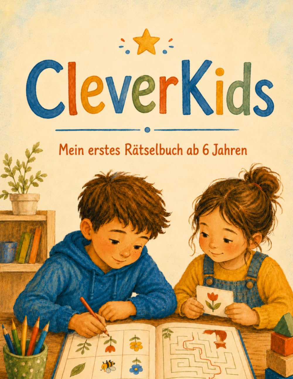 CleverKids: Mein erstes Rätselbuch ab 6 Jahren