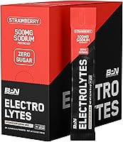 Vista 1 de BARE PERFORMANCE NUTRITION BPN Electrolytes Go Packs Hydration Drink Mix Sugar Free Electrolyte Powder 500mg Sodium per Serving Naturally