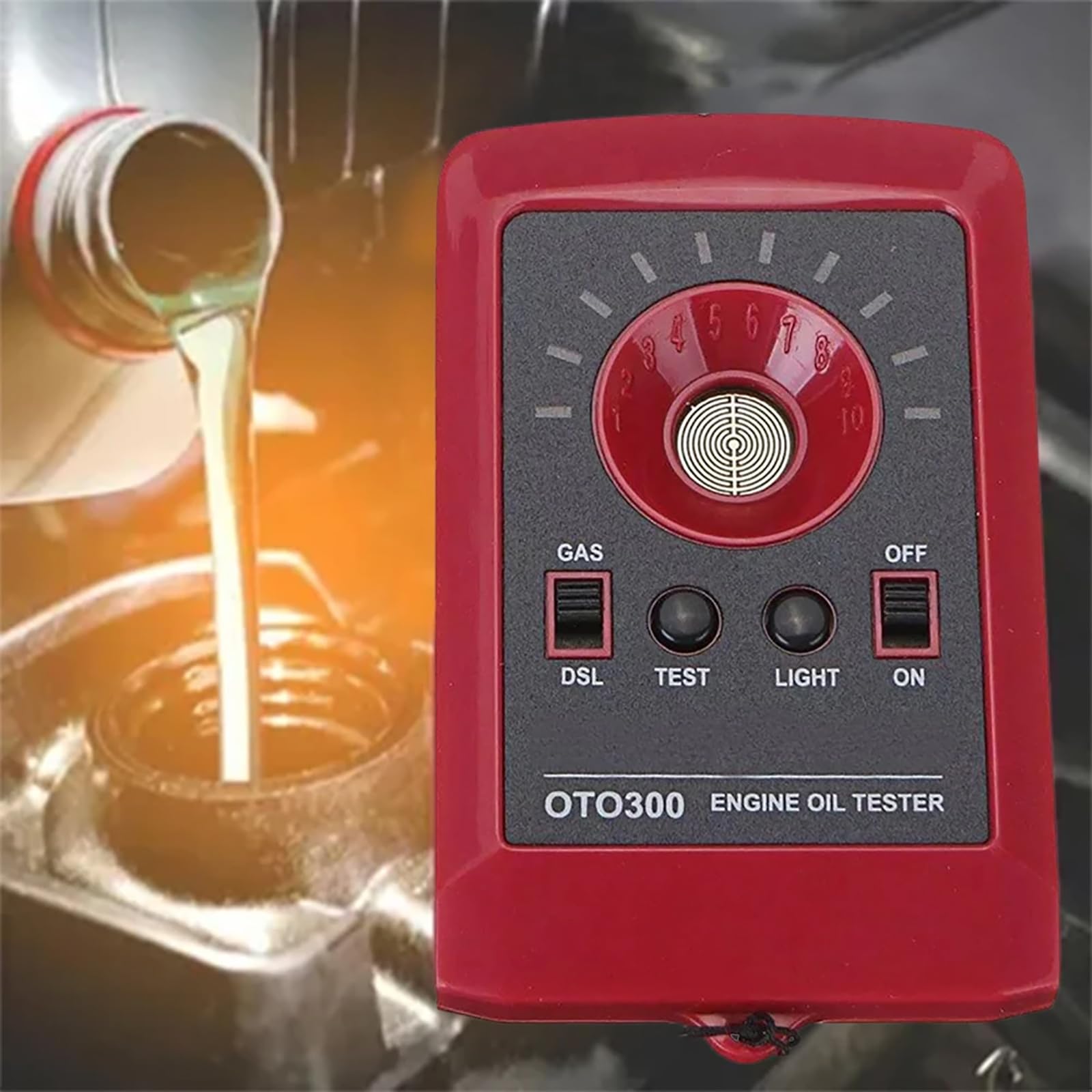 Analizadores de líquido de diagnóstico automático del motor, probador de aceite, dispositivo de evaluación del detector de aceite del motor