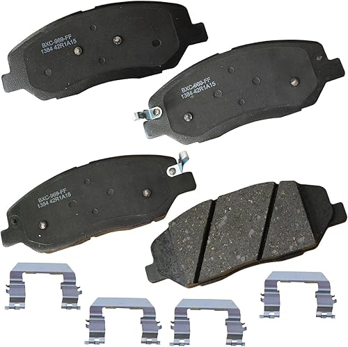 Miniatura 187 de Pastillas de freno delanteras cerámicas Bendix Premium SBC11 para modelos seleccionados Dodge Dart, Ford Fairlane, Falcon, Sedan Delivery, Mustang