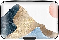 Vista 1 de sundee Soporte para tarjetas de crédito, delgado mini bloqueo RFID, protector de tarjetas de crédito, funda de aluminio para tarjetas de visita