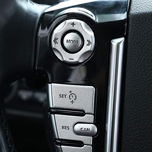 Miniatura 5 de Adhesivo para volante de coche para Land Rover Discovery 4 LR4 2010-2016, para Range Rover Sport 2010-2013, Freelander 2 2013-2015