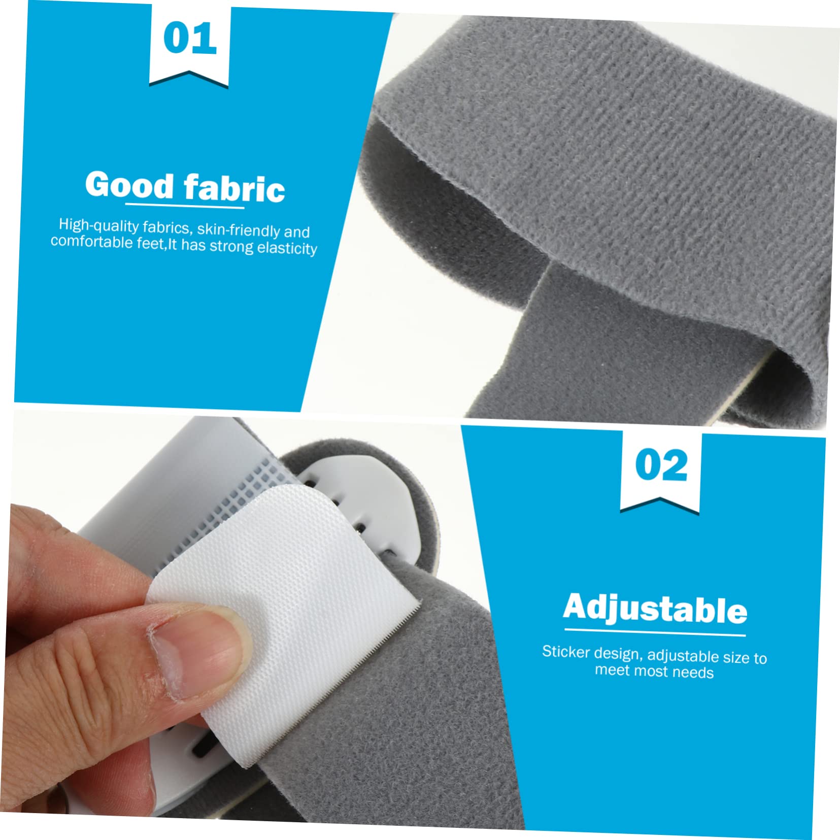 Didiseaon Bunion Hallux Brace 2pcs Separator for Women Men Comfortable Bunion Protector Alignment Strip