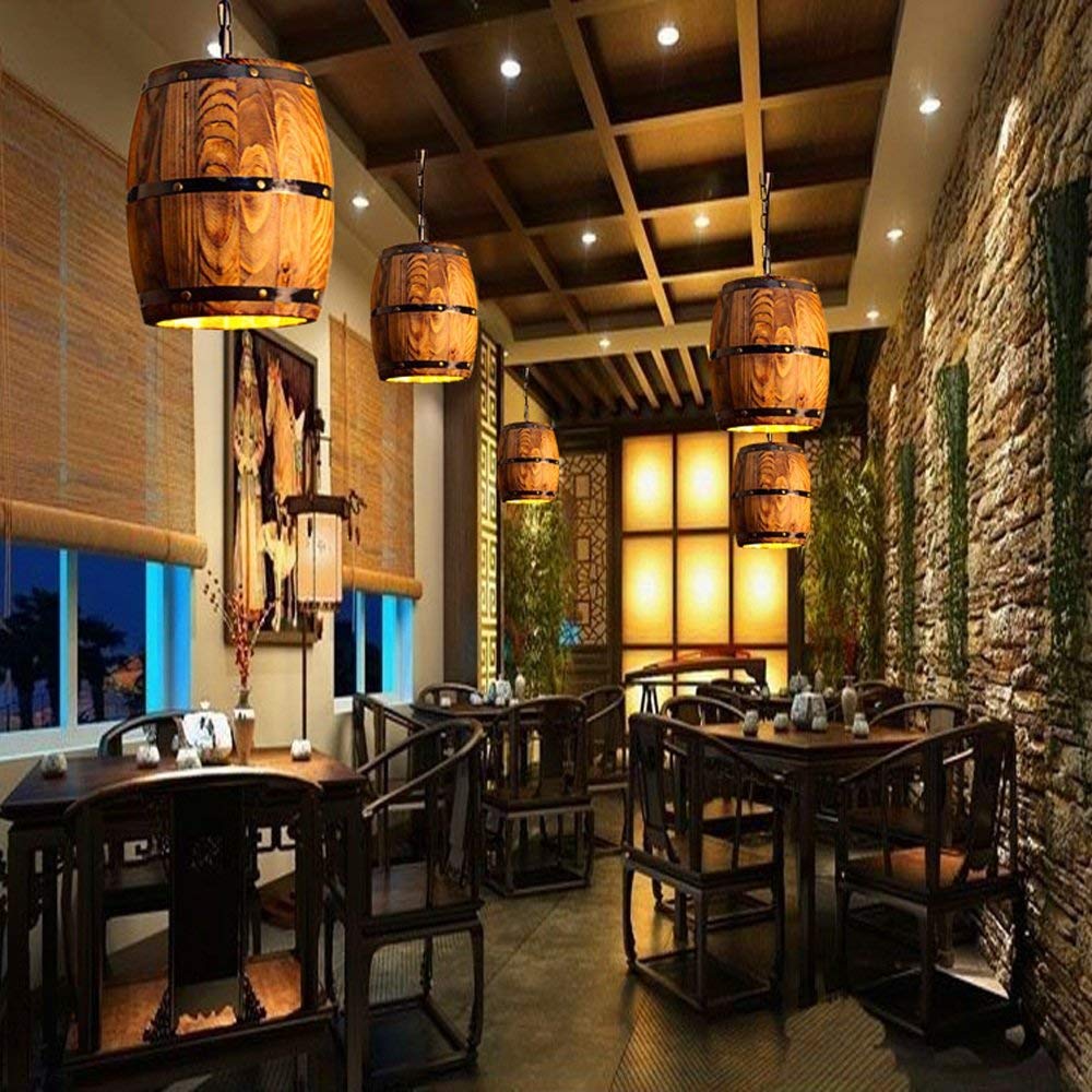 Wine Barrel Style Lighting Wine Barrel Post Lighting | Barrel Dreams