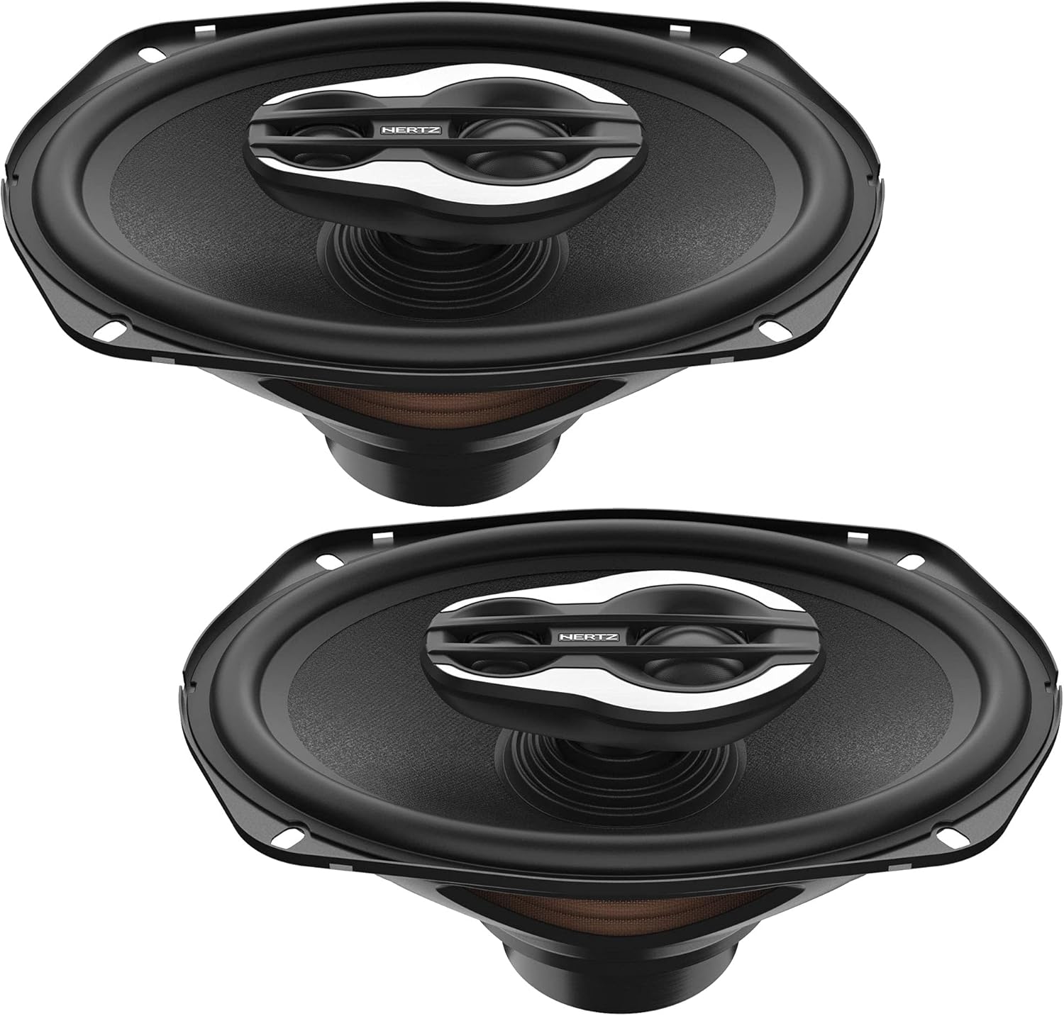 HERTZ SPL Show Series SX-690-NEO 6x9 Three-Way SPL Coaxial Speakers with Neo Magnets and UV/Waterproofing