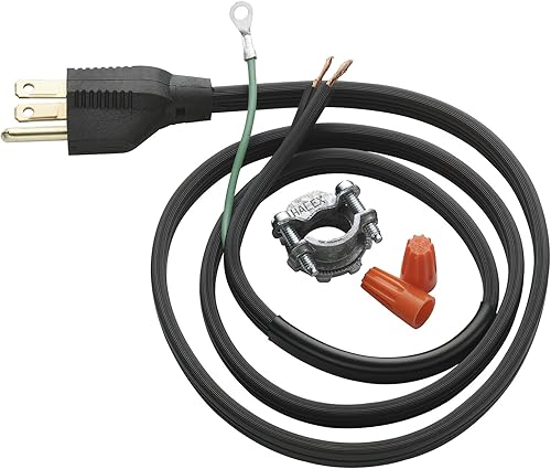 Miniatura 3 de InSinkErator STC-MTBLK - Kit de cable de alimentación para eliminación de basura, color negro mate, CRD-00, negro, paquete de 1