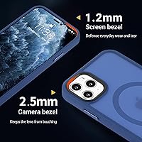 Vista 432 de Yriklso Strong Magnetic Case for iPhone 11 [Compatibilty with MagSafe] Protective Shockproof Cover Phone Case for iPhone 11 6.1" Frosted Purple