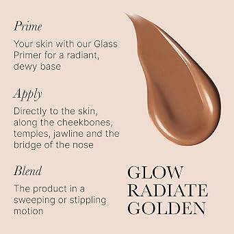Rodial Bronze Glowlighter 0.2 fl oz, Liquid Cream Bronzer for Luminous Glow, Hydrating Bronzing Drops with Vitamin E & Vitamin C, Pearlescent Contour & Complexion Enhancer