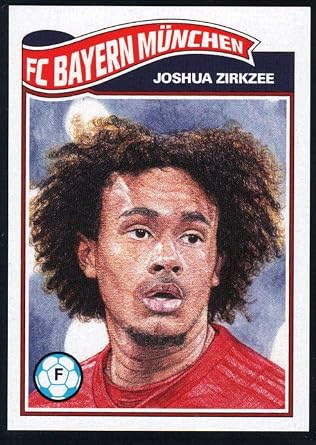 2020 Topps The UCL Living Set UEFA Champions League #164 Joshua Zirkzee FC Bayern Munchen Official Soccer Futbol Trading Card LIMITED PRINT RUN