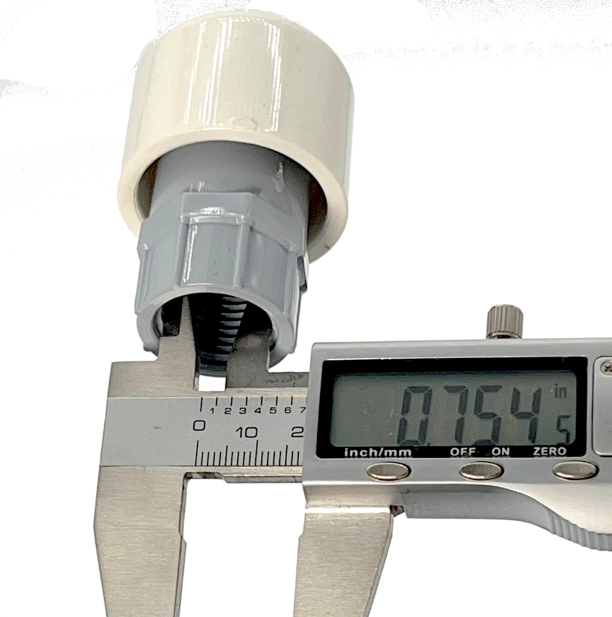 Vent Cap - All Plastic with Screen. Female Connection. (1/2 inch)