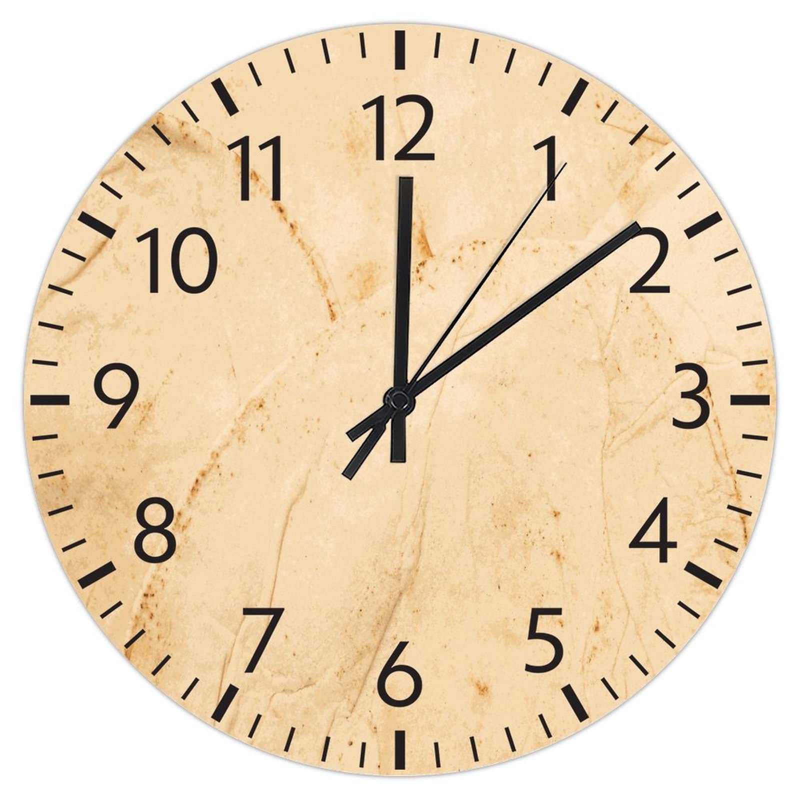 Horloge murale en PVC Burrito pour décorer la cuisine ou le bureau moderne