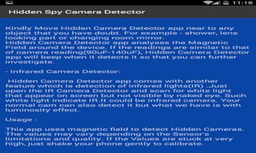 Hidden Camera Detector App - Spy Detector App