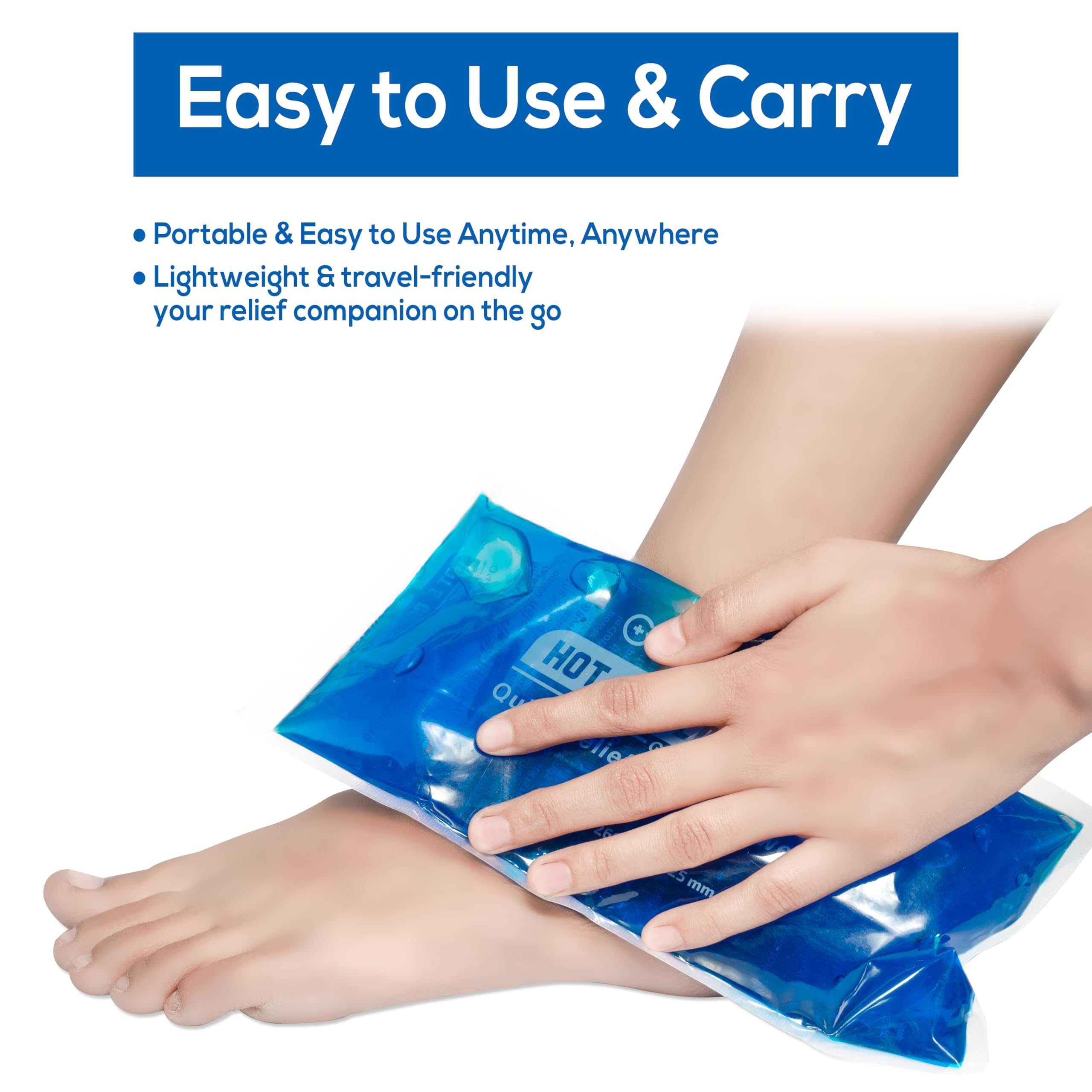 Genius Plus Hot and Cold Gel Pack | Reusable Hot Cold Pack for