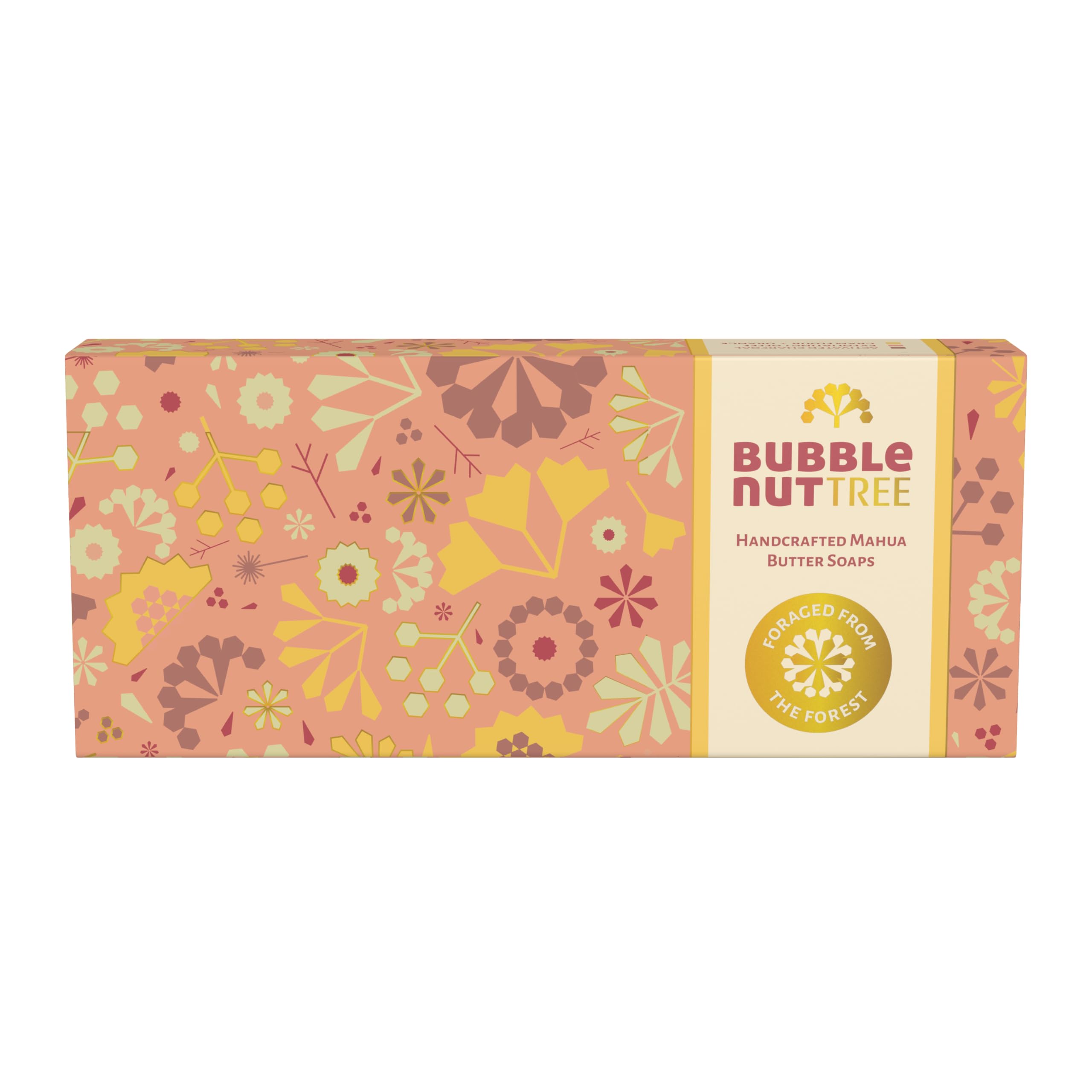 BubbleNut Tree handmade soaps, natural, organic bath soaps (100 gm X 3), coffee, activated charcoal and gram flour, for men & women