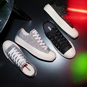 Amazon | スニーカー オールスター グリッター ALL STAR PLTS