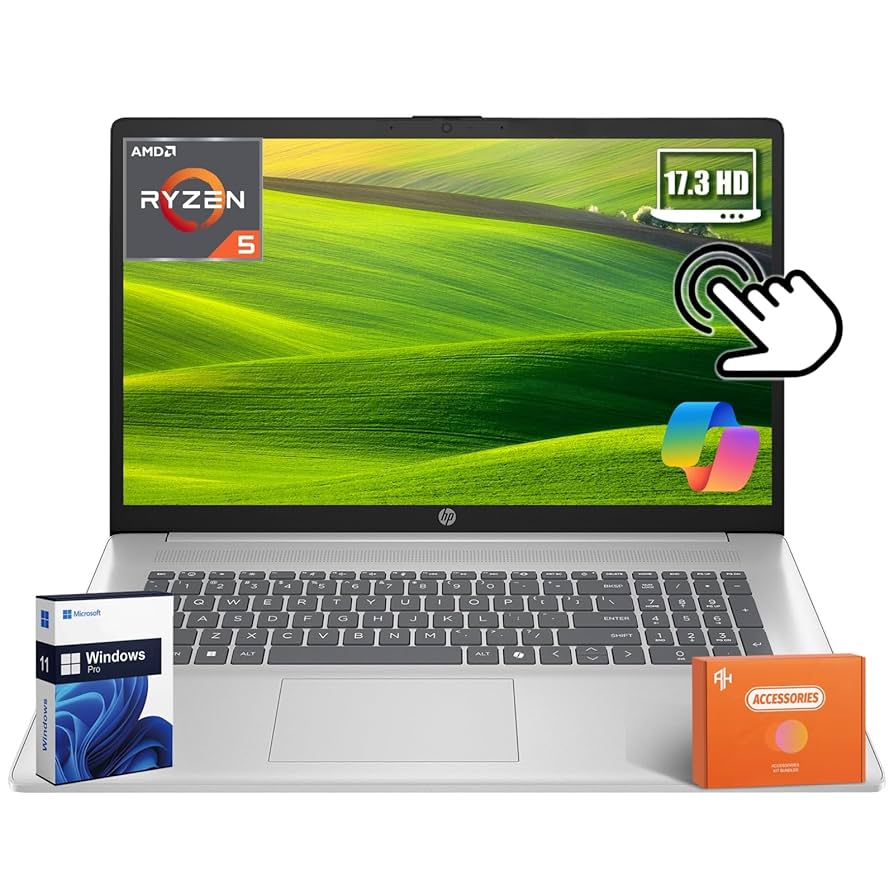 訳有 17インチ HP i5 256G/SSD 8G 1920x1080 HP Laptop 17-cn3077nr 17.3