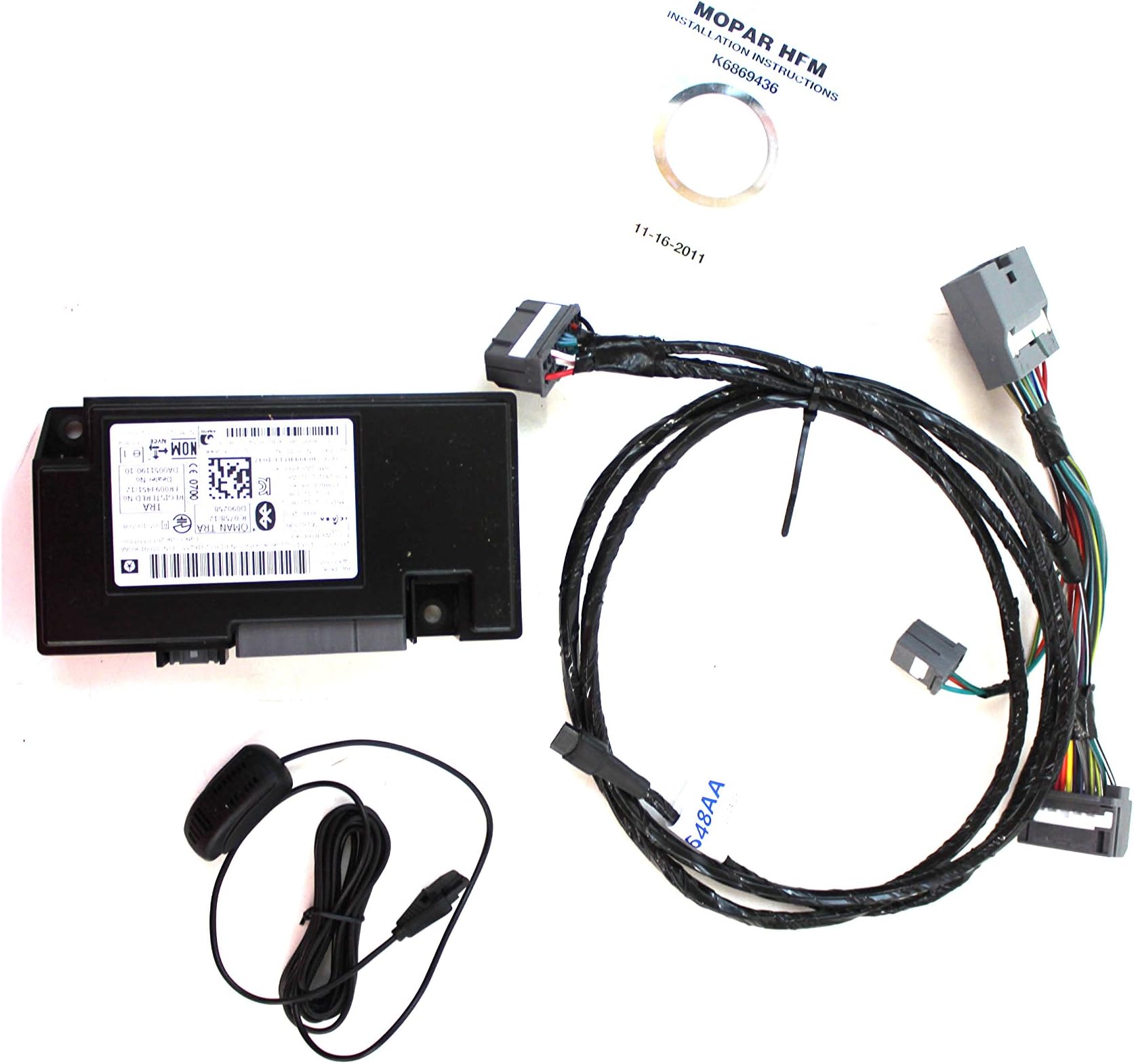 Genuine Jeep Accessories 82212159 Uconnect Bluetooth Kit