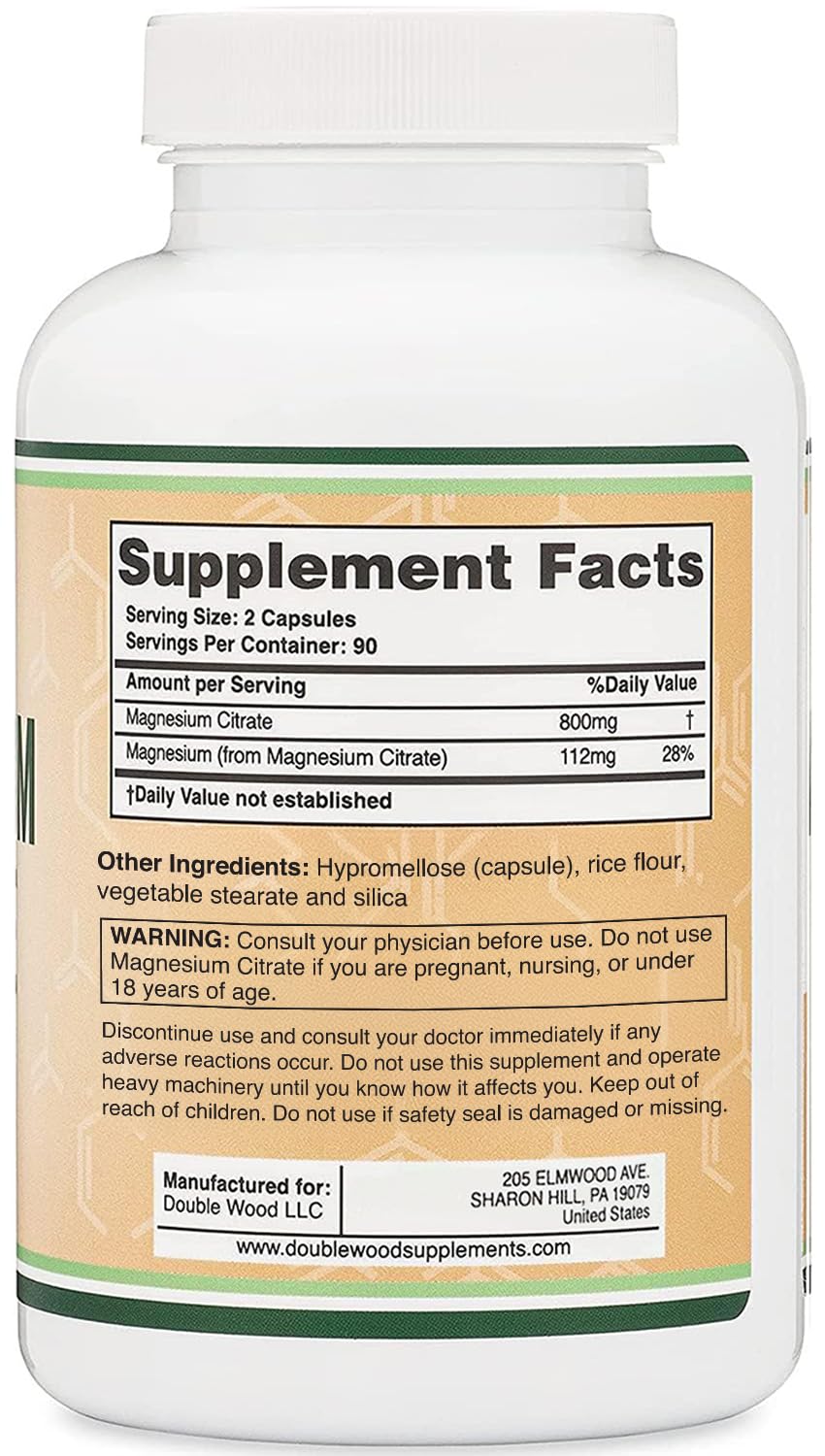 Citrate De Magnésium PARAGLYC - Poudre 180 G, Complément Alimentaire, Soutien Immunitaire