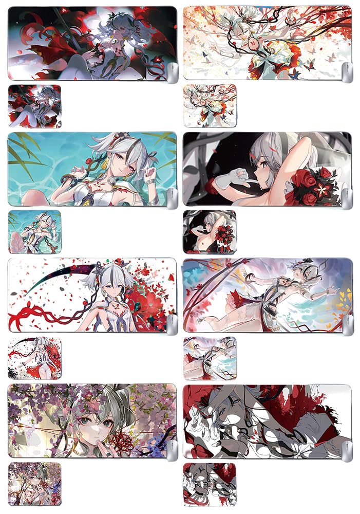 Amazon.co.jp: ツバキ マウスパッド Camellya 椿 鳴潮 ゲームグッズ 厚