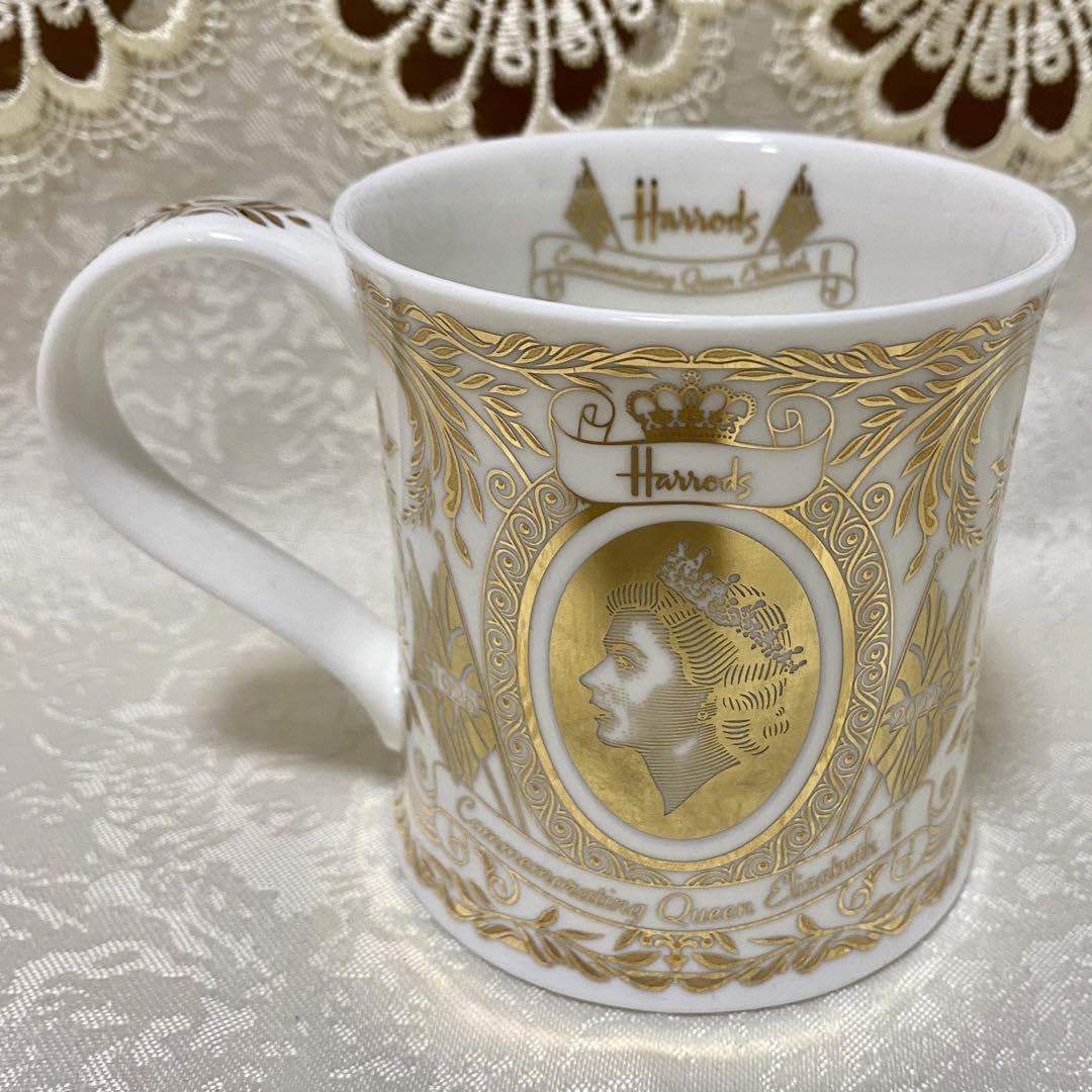 Harrods 食器 Harrods Bone China Enchanted Emporium Botanical Espresso Cup and
