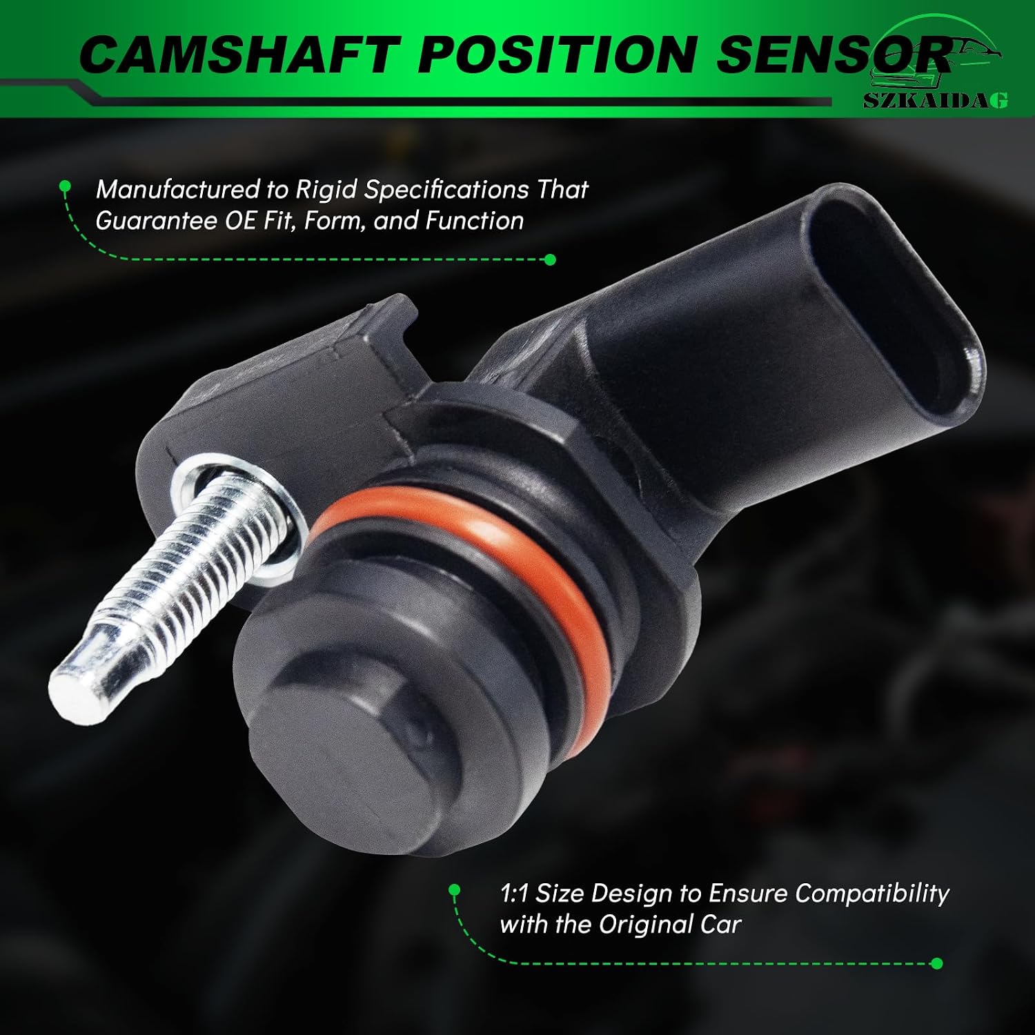 Camshaft Position Sensor for:-Chevy Impala Malibu Colorado Camaro for:-GMC Acadia Canyon for:-Cadillac CT6 CTS ATS for:-Buick Envision Regal 2013 2014 2015 2016 2017 2018 Replace OE# 12638266
