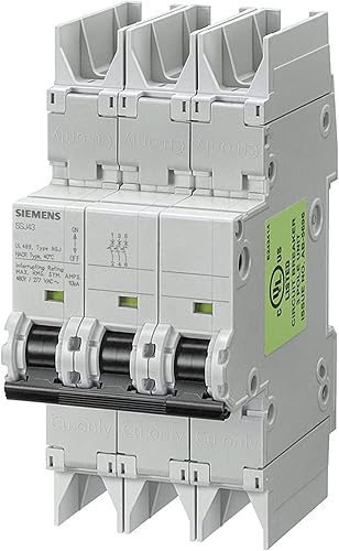 Siemens - Automático magnetotermico 10ka 3 polos d 4a 489-480y/277v