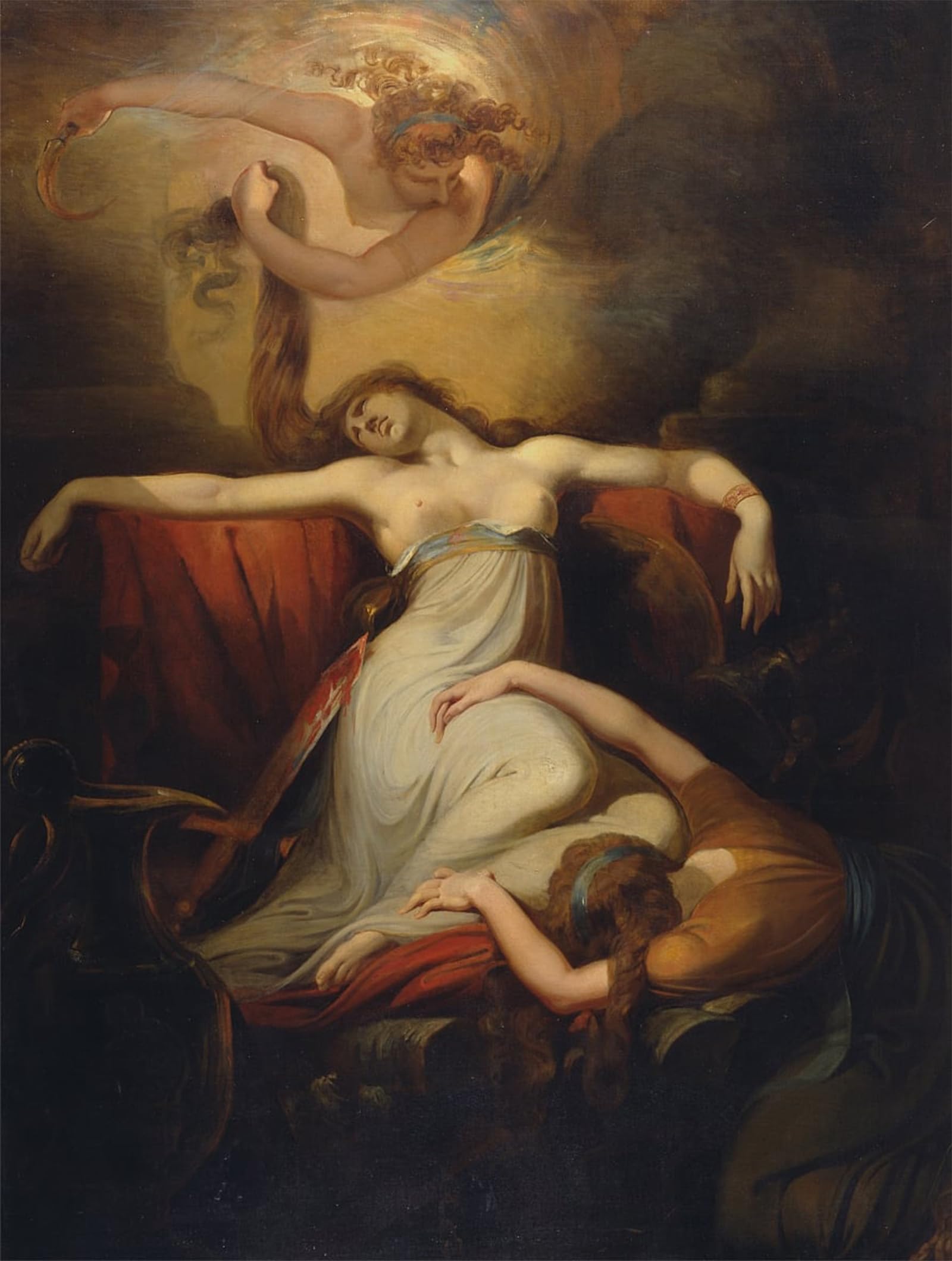 Posteriik No Frame Famous Animal Posters Vintage Picture Dido By Henry Fuseli Modern Wall Decor For Home Decor 60X90cm
