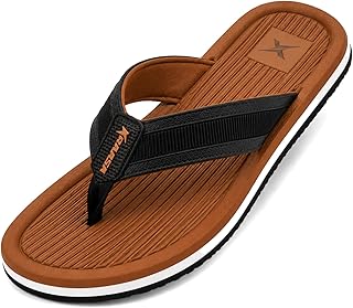 Kraasa DailyStep Men's Diabetic Footwear | Doctor Inspired | Wide Toe Box | Orthopedic Flip Flop | Pressure-Relief Cushion Price In India