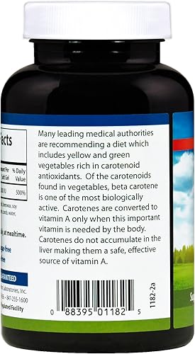 Miniatura 3 de Carlson Labs Super Beta-Caroteno de Dunaliella Salina, 250 cápsulas blandas