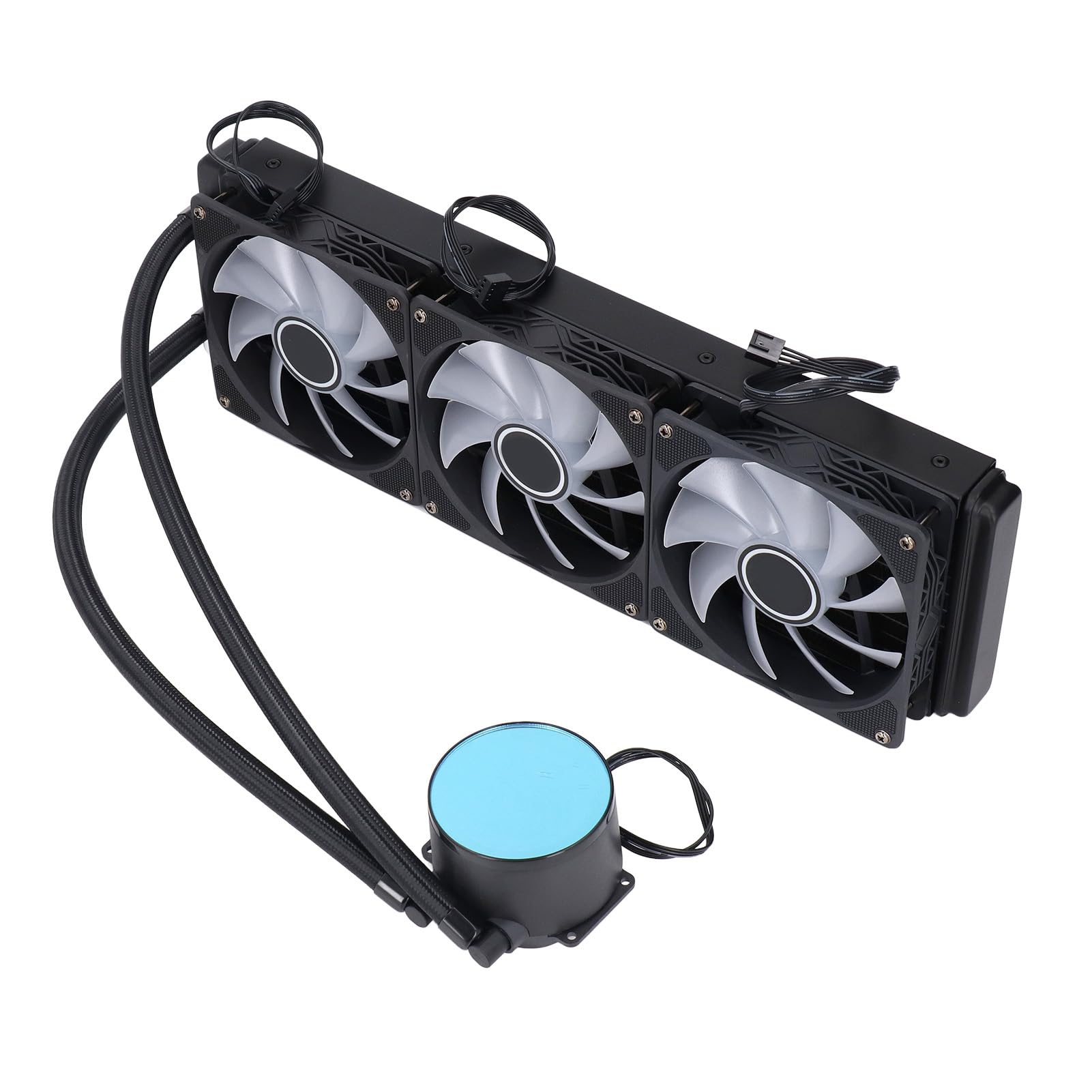 Dilwe de Refrigeración Líquida RGB CPU Cooler 360 Mm con Amplia Compatibilidad para LGA 1700 1200 115X, para Jugadores de PC