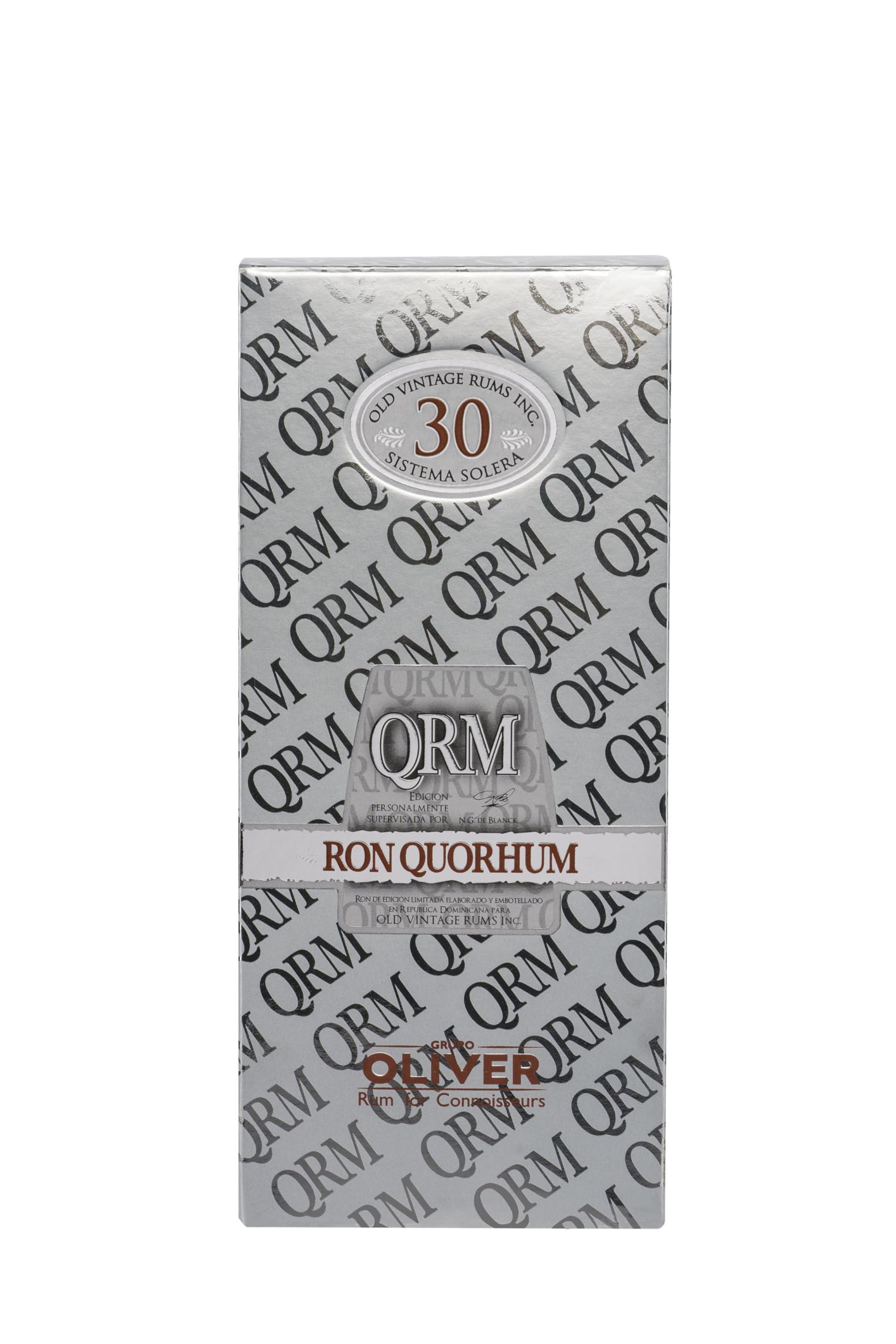 Ron Quorhum 30 Aniversario Old Vintage Rum 40% Vol. 0,7l in Giftbox