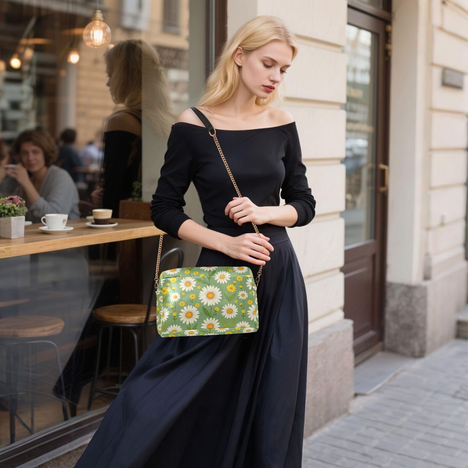 FRODOTGV Bolso cruzado para mujer con capacidad de 2,5 L