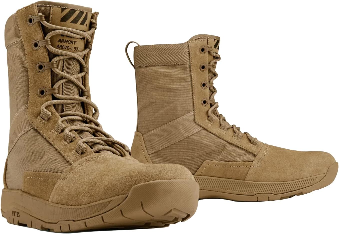 VIKTOS Men's Armory AR670 Lightweight Durable Water-Resistant High Traction Slip-Resistant Tactical Combat Boots