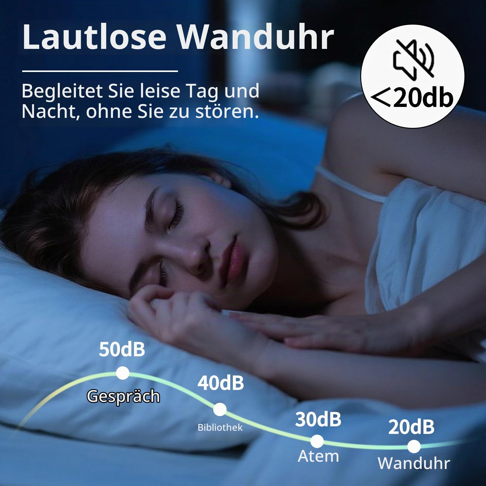 Groß Wanduhr Modern, Minimalistisch Kreativität Wanduhr Wohnzimmer, Holzzifferblatt + Metallrahmen, Ohne Tickgeräusche Dekorative Wanduhren für Zimmer Zuhause Küche Schlafzimmer Büro Schule