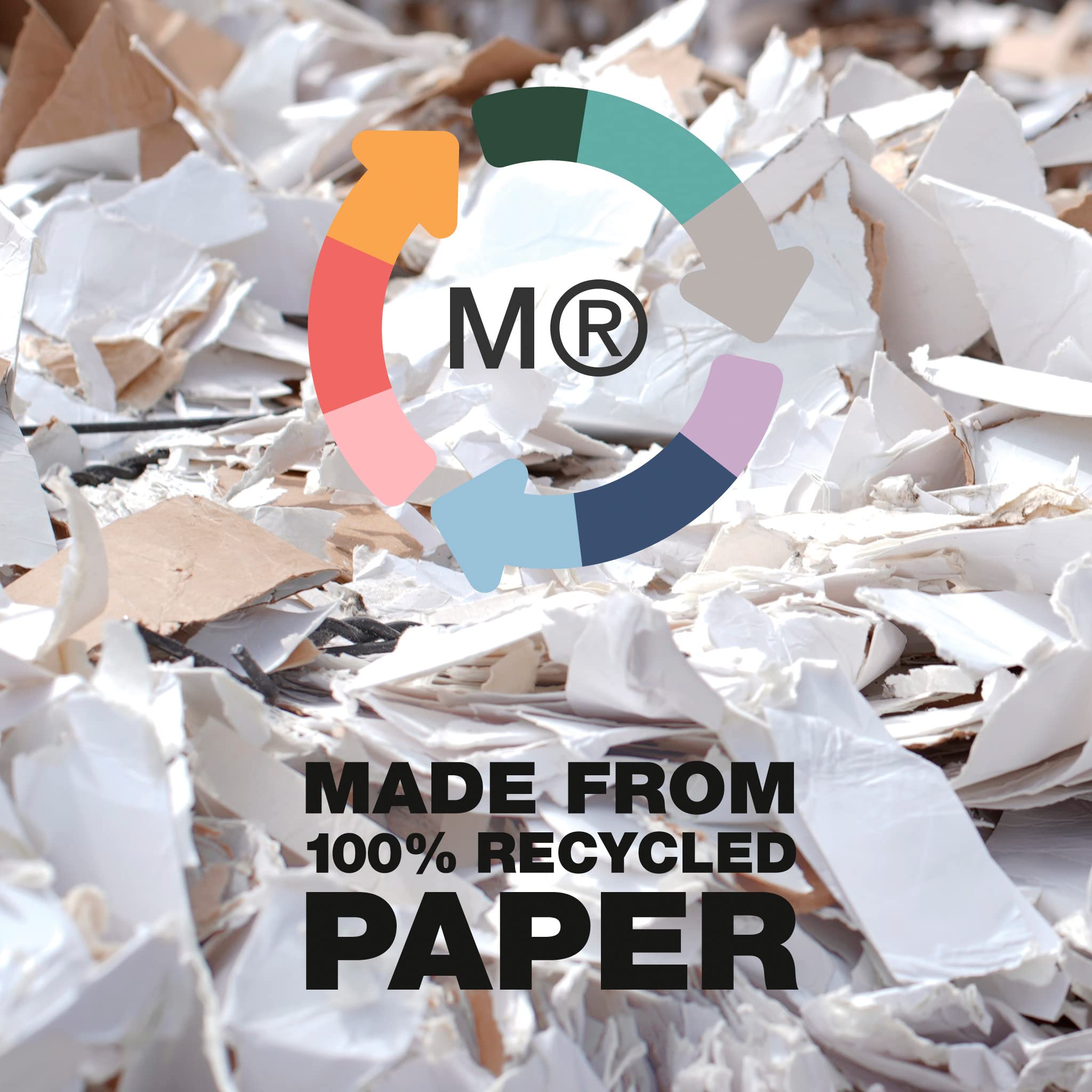 Miquelrius, Recycled A6 notebook, plain notebook with 96 white sheets, 80 g/m² paper - Image 3