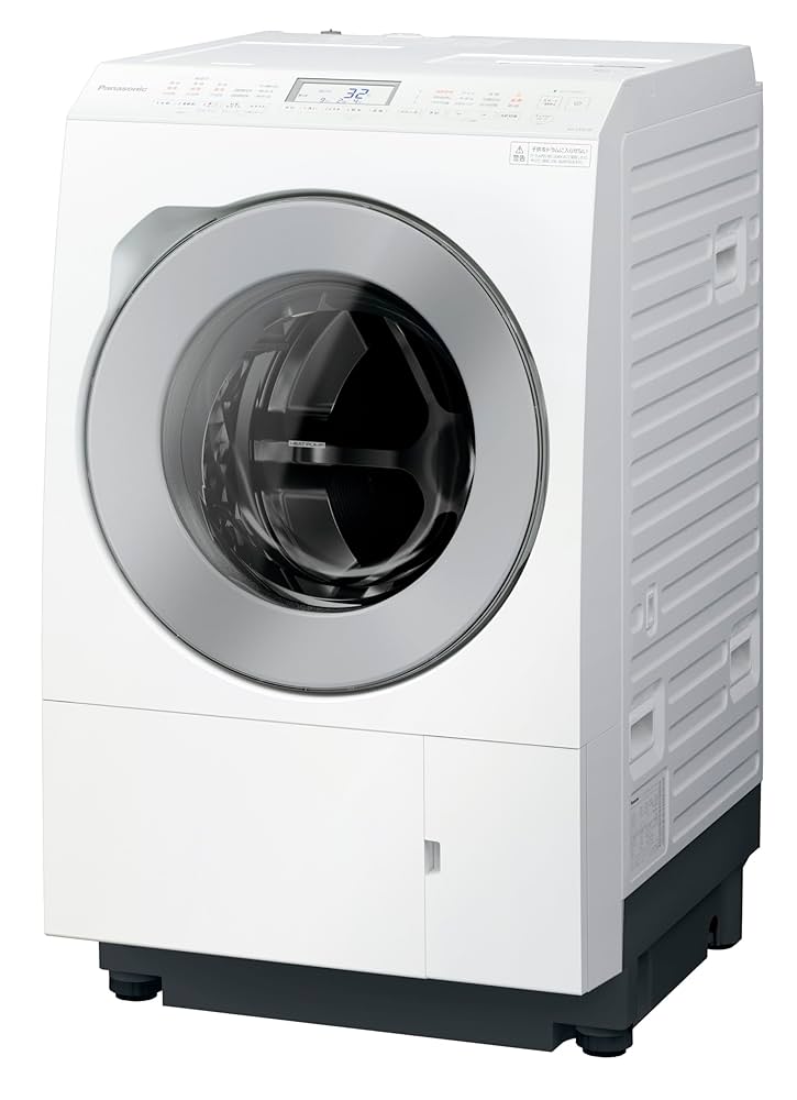 取付無料！パナソニック熱乾燥搭載！クリスタルホワイトドラム式