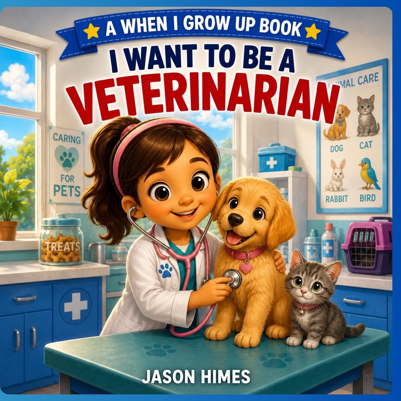 I Want To Be a Veterinarian: A When I Grow Up Book