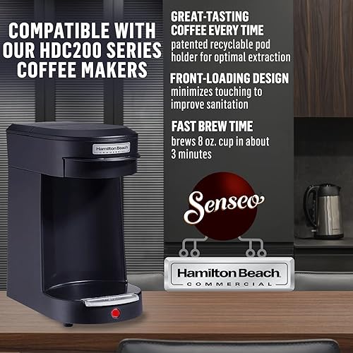 Miniatura 7 de Senseo Paquete variado de cápsulas de café clásicas suaves fuertes espresso cápsulas de café de una sola porción paquete a granel para máquina de