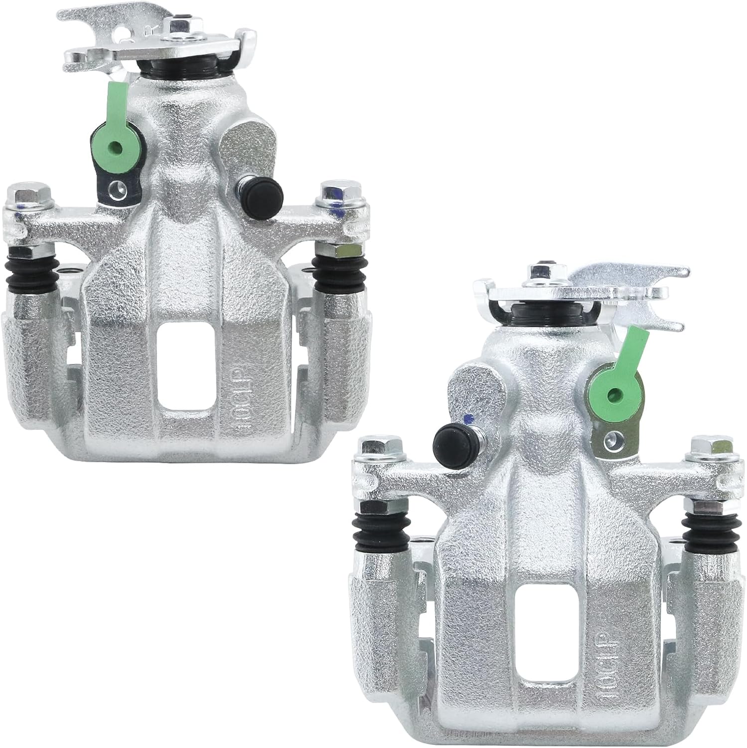 BDELI Rear Brake Calipers 19B3358+19B3359 Replace for Honda Accord 2008-2012, Acura TSX 2009-2014: 19285711+19285712, FRC12163+FRC12164, 18FR2715+18FR2716, 18FR2715+18FR2716, 2.4L 3.5L, L4 V6