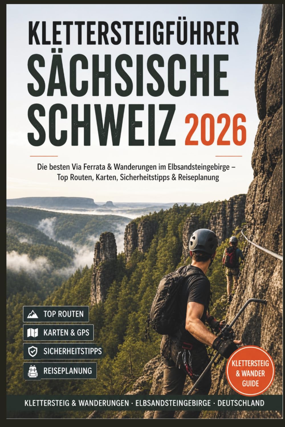 Klettersteigführer Sächsische Schweiz 2026: Die besten Via Ferrata & Wanderungen im Elbsandsteingebirge – Top Routen, Karten, Sicherheitstipps & Reiseplanung