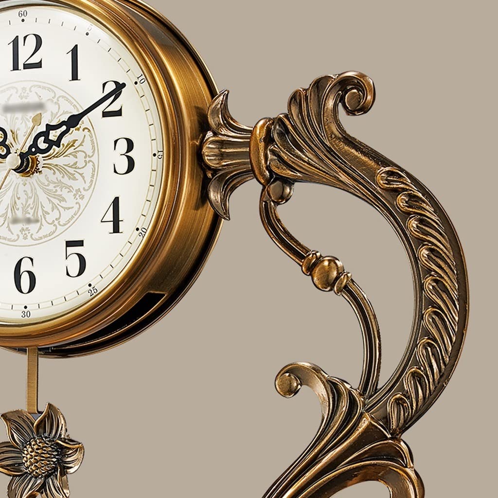 Horloge Table/Horloge Bureau Rétro Silencieux Horloge Horloge Salon