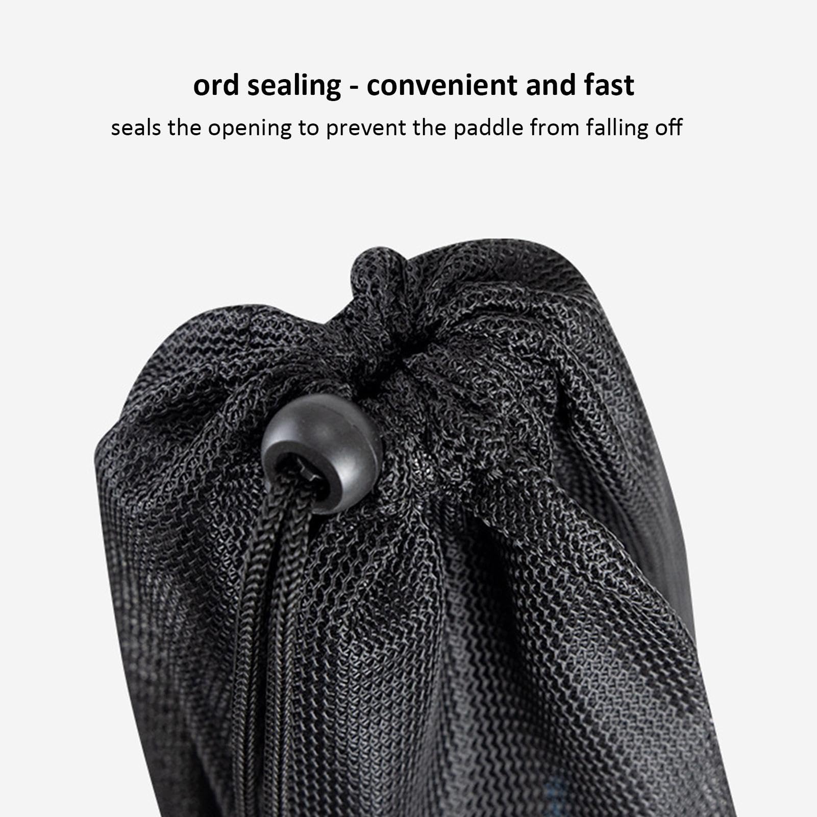 Sac de Transport pour pagaie en Maille, Sac de Transport pour pagaie de Bateau, Sac en Maille, bandoulière réglable, Accessoires pour Kayak