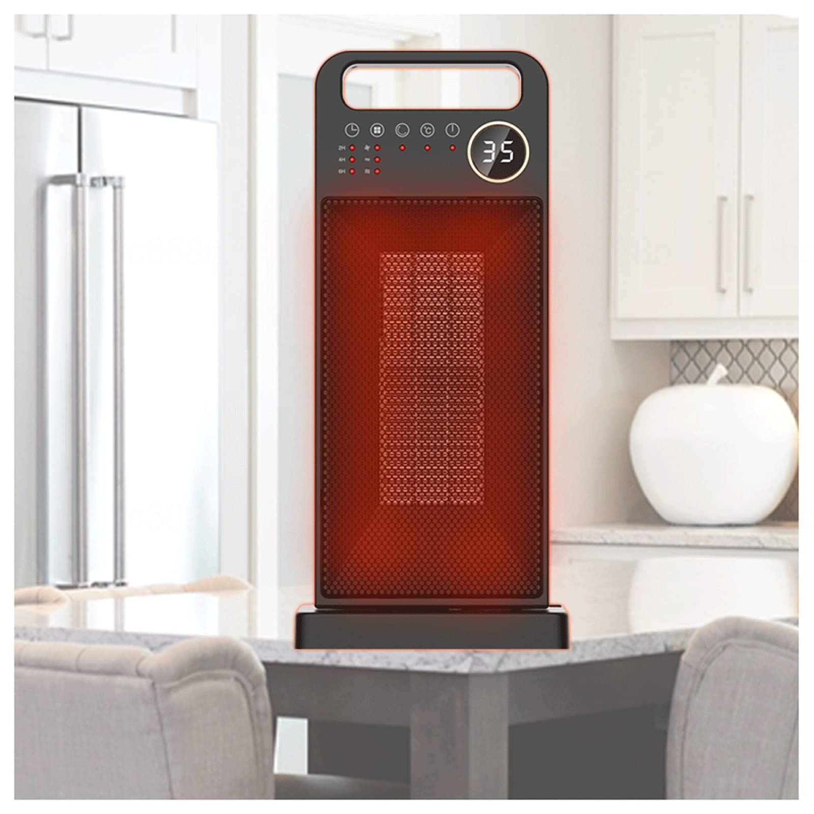Calefactor Electrico Bajo Consumo, Tres Ajustes De Engranajes,Control Remoto Radiador Bajo Consumo Electrico, Facilitar El Ahorro De Energía Estufas Electricas Bajo Consumo Oficina Del Dormitorio