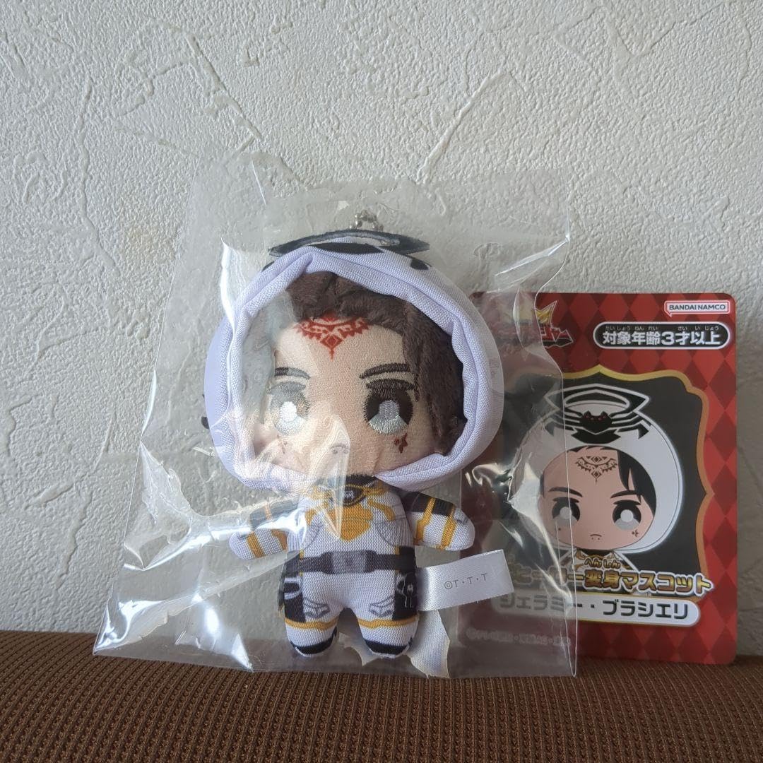 ジェラミー・ブラシエリ ぬいぐるみ　変身マスコット　缶バッジ アクスタ　セット ジェラミー・ブラシエリ ぬいぐるみ 変身マスコット 缶バッジ