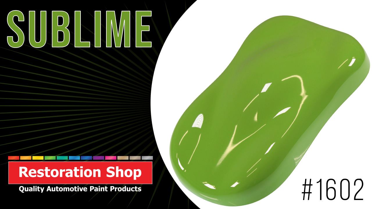 Amazon.com: Restoration Shop Sublime Green Acrylic Enamel Auto