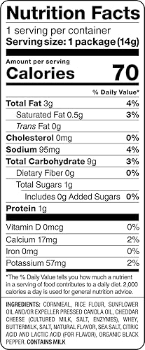 Miniatura 8 de Pirates Booty Soplados de queso cheddar blanco envejecido 24 unidades bolsas de 05 onzas sin gluten aperitivos saludables para niños